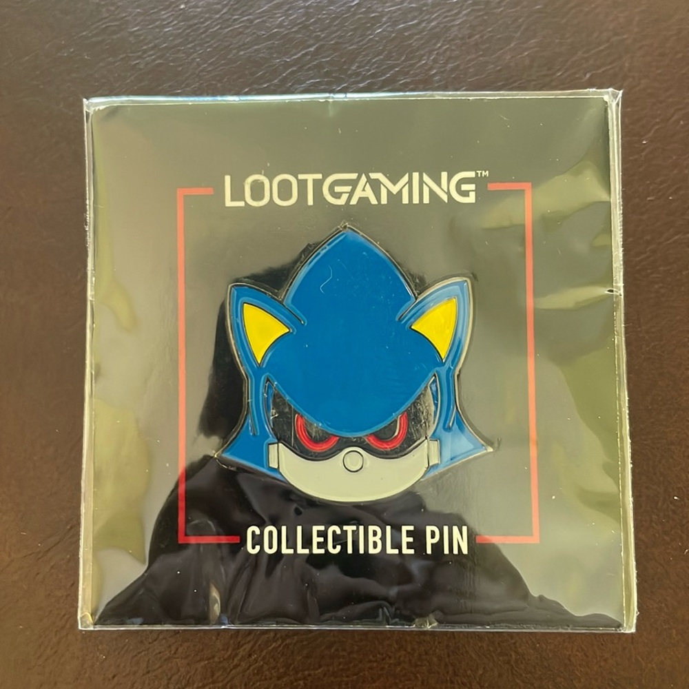Lootgaming Sonic The Hedgehog Gaming Collectible Pin